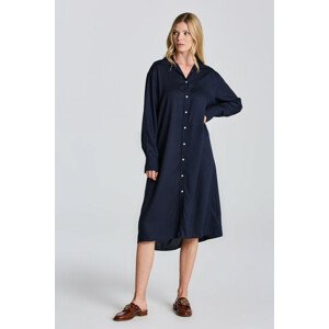 ŠATY GANT D1. A-LINE SHIRT DRESS modrá 34