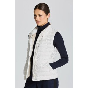 VESTA GANT LIGHT DOWN GILET biela S