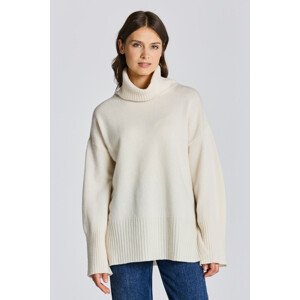 ROLÁK GANT D1. LOUNGE ROLLNECK SWEATER biela XS