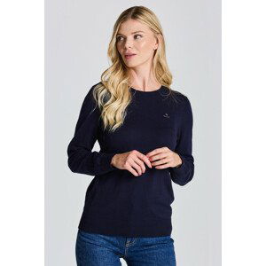 SVETER GANT D1. COTTON CASHMERE C-NECK modrá XS