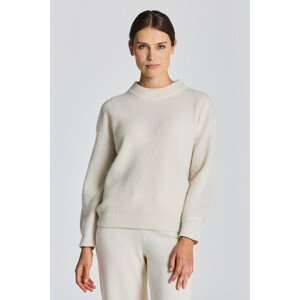 SVETER GANT D2. WOOL RIB C-NECK hnedá XS