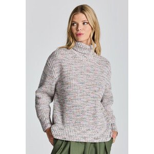 ROLÁK GANT D2. MULTI COLOR ROLLNECK hnedá L