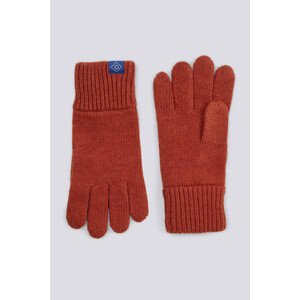 RUKAVICE GANT D2. RIB KNIT GLOVES oranžová None