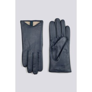 RUKAVICE GANT LEATHER GLOVES modrá S