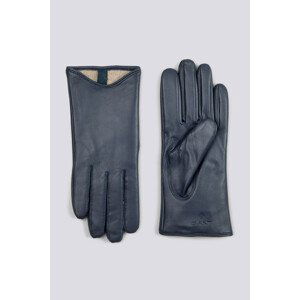 RUKAVICE GANT LEATHER GLOVES modrá M