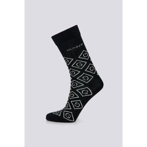 PONOŽKY GANT D1. ICON G SOCKS čierna 36/38