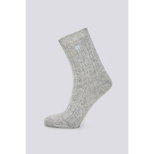 PONOŽKY GANT D2. WOOL RIB SOCKS šedá 39/41