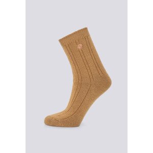 PONOŽKY GANT D2. WOOL RIB SOCKS hnedá 39/41