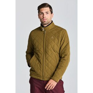 BUNDA GANT QUILTED WINDCHEATER zelená XXL