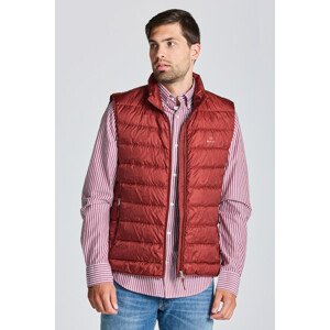 VESTA GANT THE LIGHT DOWN GILET červená 4XL