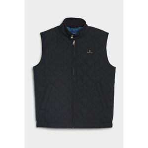 VESTA GANT QUILTED WINDCHEATER VEST čierna XXXL