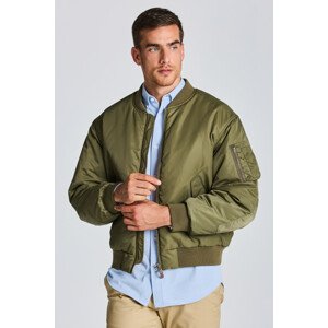 BUNDA GANT D1. REVERSIBLE BOMBER JACKET zelená S