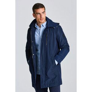 KABÁT GANT D1. PADDED CAR COAT modrá S