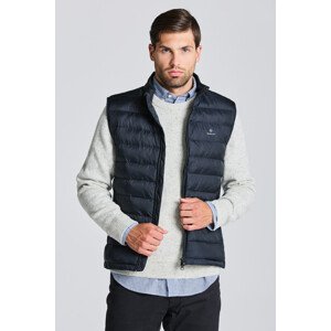 VESTA GANT D1. MIXED MEDIA LIGHT PADDED GILET čierna S