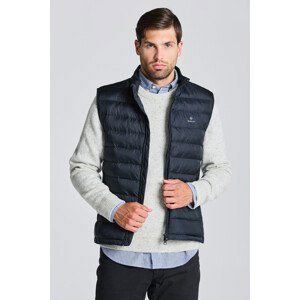 VESTA GANT D1. MIXED MEDIA LIGHT PADDED GILET čierna XXXL