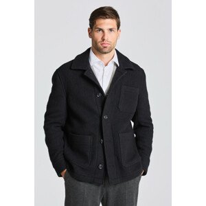 SAKO GANT D1. SHORT WOOL JACKET čierna 50