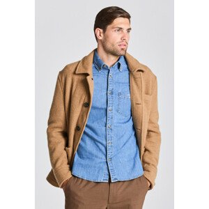 SAKO GANT D1. SHORT WOOL JACKET hnedá 54