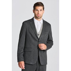 SAKO GANT D1. JERSEY SUIT BLAZER šedá 46