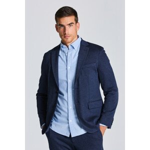 SAKO GANT D1. JERSEY SUIT BLAZER modrá 46