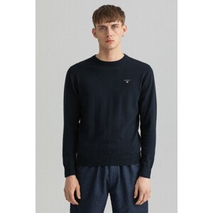 SVETER GANT CLASSIC COTTON C-NECK modrá S