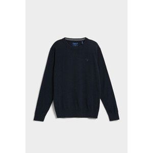 SVETER GANT D1. CASHMERE C-NECK modrá L