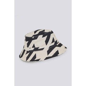 KLOBÚK GANT D1. HOUNDSTOOTH BUCKET HAT čierna L/XL