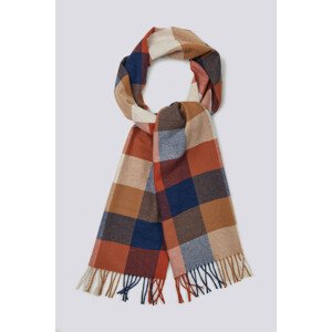 ŠÁL GANT D2. MULTI CHECK SCARF oranžová None