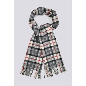 ŠÁL GANT D1. CHECKED WOOL TWILL SCARF šedá None