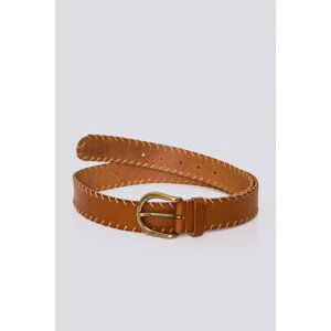 OPASOK GANT D2. VINTAGE LEATHER BELT hnedá 85