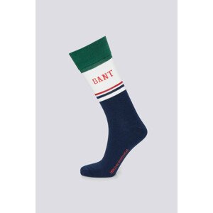 PONOŽKY GANT D1. LOGO SOCKS modrá 40/42