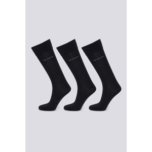 PONOŽKY GANT SOFT COTTON SOCKS 3-PACK čierna 40/42