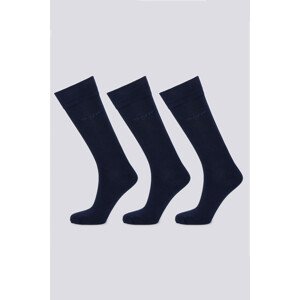 PONOŽKY GANT SOFT COTTON SOCKS 3-PACK modrá 40/42