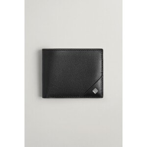 PEŇAŽENKA GANT LEATHER WALLET čierna None