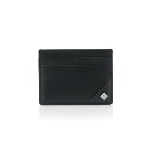 PÚZDRO NA PLATOBNÉ KARTY GANT LEATHER CARDHOLDER čierna None