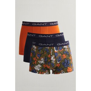 SPODNÁ BIELIZEŇ GANT FLORAL PRINT TRUNK 3-PACK zelená XL