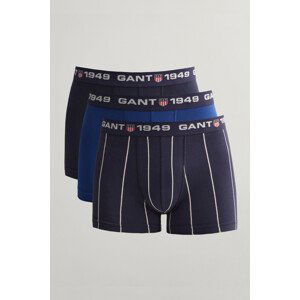 SPODNÁ BIELIZEŇ GANT WIDE STRIPE TRUNK 3-PACK modrá XL