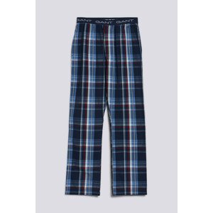 PYŽAMOVÉ NOHAVICE GANT CHECK PAJAMA PANTS modrá S