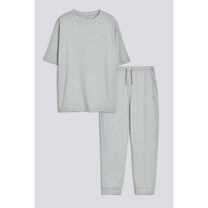 DOMÁCE OBLEČENIE PREMIUM LOUNGEWEAR SET šedá M