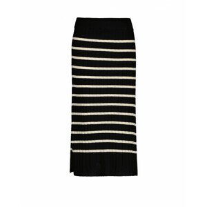 SUKŇA GANT D2. BRETON RIB KNIT SKIRT čierna S/M