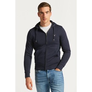 MIKINA GANT D1. THE ORIGINAL FULL ZIP HOODIE modrá XXXL