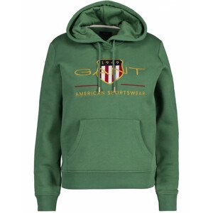 MIKINA GANT ARCHIVE SHIELD SWEAT HOODIE zelená S