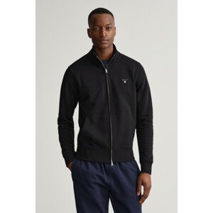 MIKINA GANT ORIGINAL FULL ZIP CARDIGAN čierna M