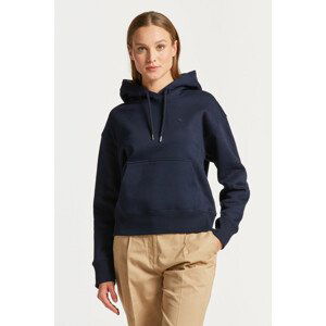 MIKINA GANT D1. ICON G ESSENTIAL HOODIE modrá S