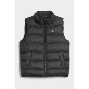 VESTA GANT D2. OUTERWEAR VEST čierna 134/140