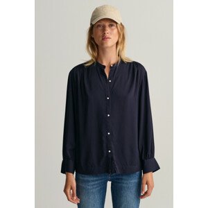 KOŠEĽA GANT D1. REL WIDE CUFF BLOUSE modrá 40