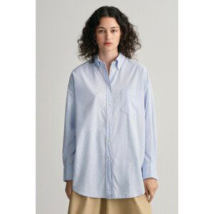 KOŠEĽA GANT OS LUXURY OXFORD BD SHIRT modrá 36