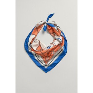 ŠATKA GANT D2. SILK SCARF AOP oranžová None