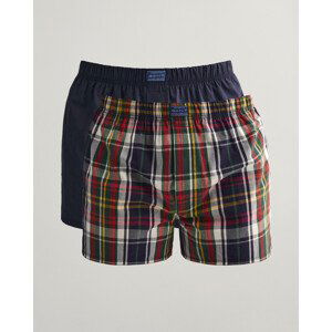 SPODNÁ BIELIZEŇ GANT BOXER SHORTS COVERED EL 2-P GB modrá S