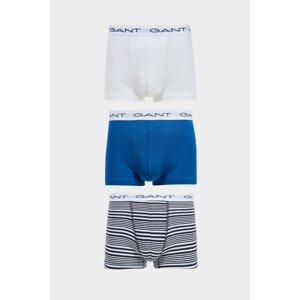 SPODNÁ BIELIZEŇ GANT MARITIME STRIPE TRUNK 3-PACK modrá S