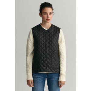 VESTA GANT QUILTED VEST čierna XL